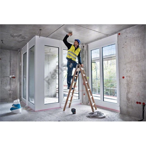 Bosch GCL 2-50 G zöld kombilézer + RM 10 Tartó + fali tartó