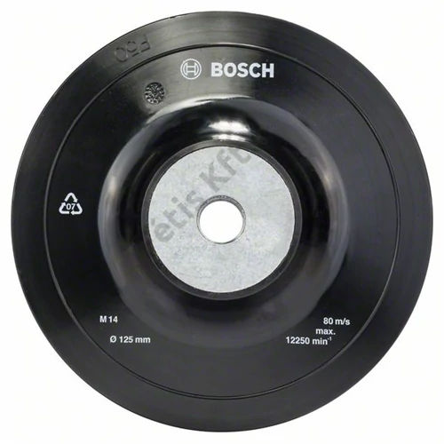 Bosch gumitányér 125mm M14
