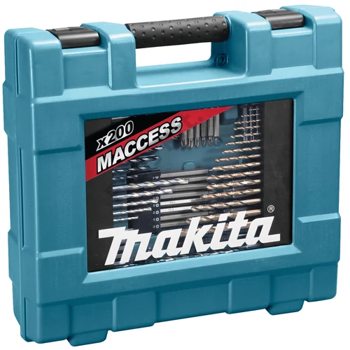 Makita fúró-csavarbehajtó készlet 200 részes