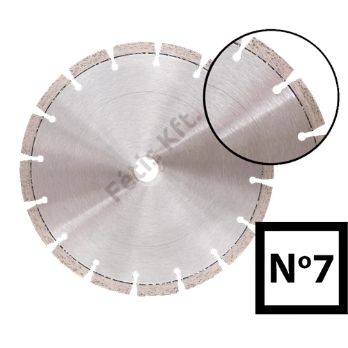 Abraboro gyémánttárcsa UNI 400x3.2x25.4 (NO.7)