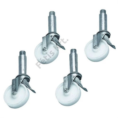Zarges kerékkészlet 125mm (csappal nem orsózható) 4db Z300/Z200