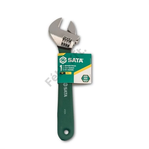 SATA mártott nyelű állítható villáskulcs 375mm (0-42.8 mm)
