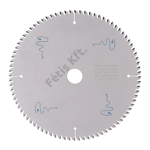 Makita körfűrészlap LAMINÁLT 260/30 Z84