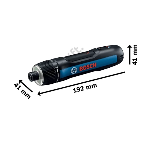 Bosch GO akkus fúrócsavarozó (bitkészlet, bit tartó, karton)