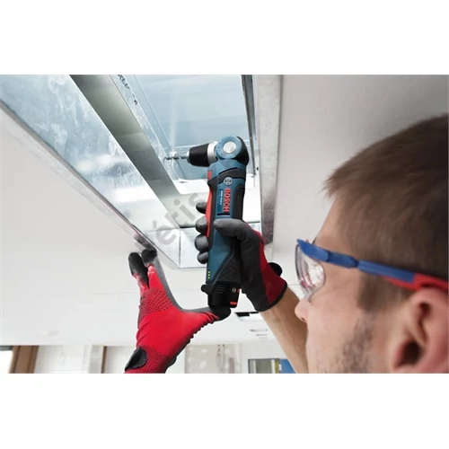 Bosch GWB 12V-10 akkus sarokfúrógép 2x2.0Ah, töltő, L-Boxx