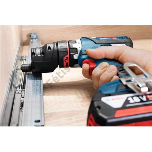 Bosch GSR 18V-60 FC akkus fúrócsavarozó (2x5.0Ah) + FlexiClick adapter készlet L-Boxx-ban