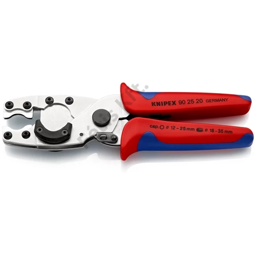 Knipex Csővágó többrétegű és védőcsövekhez többkomponensű nyél horganyzott 210 mm (bliszter)