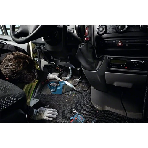 Bosch GAS 12V Li akkus porszívó alapgép kartonban 12V (akku és töltő nélkül)
