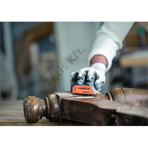 Bosch EXPERT S473 normál talp, csiszolószivacs készlet 98 x 120 x 13 mm, M, F, SF, 3 db