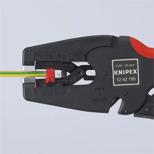 Knipex automata huzalcsupaszítófogó 195mm