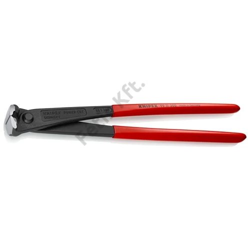 Knipex erőkímélő betonszerelő (rabitz) fogó feketére foszfátozott, mártott nyél 300mm (bliszter)