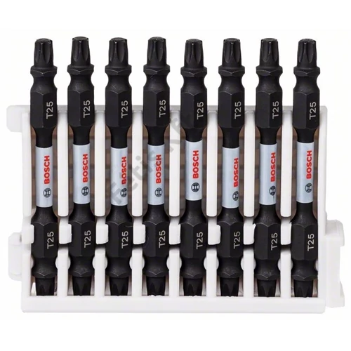 Bosch Impact Control kétvégű T25 bit, 8 db 65 mm