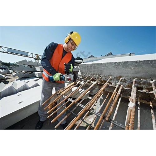 Bosch GWS 18V-10 akkus sarokcsiszoló 18V 2x5.0Ah L-Boxx 125 mm