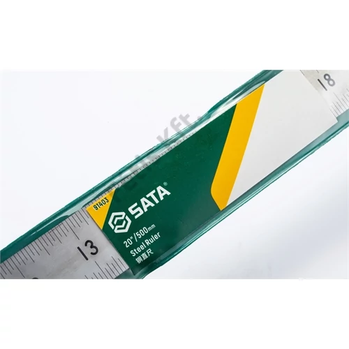 SATA acélvonalzó 500mm