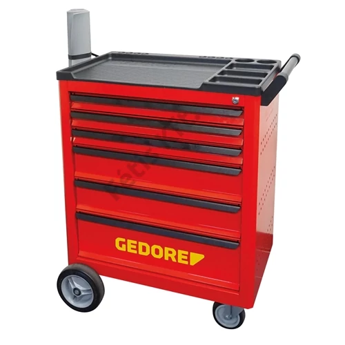 Gedore szerszámkocsi 6 fiókkal 103 részes VDE szerszámkészlettel (KL-4600-200)