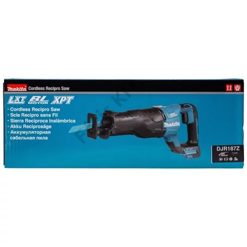 Makita DJR187Z 18V LXT Li-ion BL orrfűrész Z (alapgép - akku és töltő nélkül)