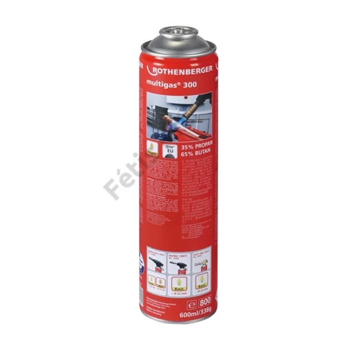Rothenberger MULTIGAS 300 gázpalack 600ml