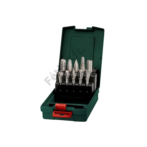 Metabo keményfém turbómaró készlet 10 részes, szár: 6mm