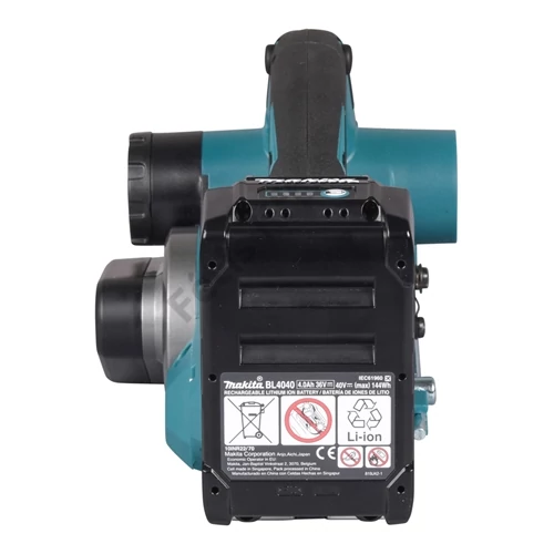 Makita KP001GZ 40Vmax XGT Li-ion BL AWS 82mm gyalu (akku és töltő nélkül)