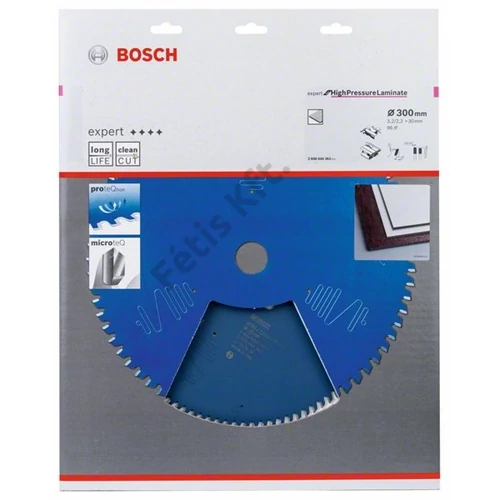 Bosch körfűrészlap 300x30/96 Expert for LaminatedPanel