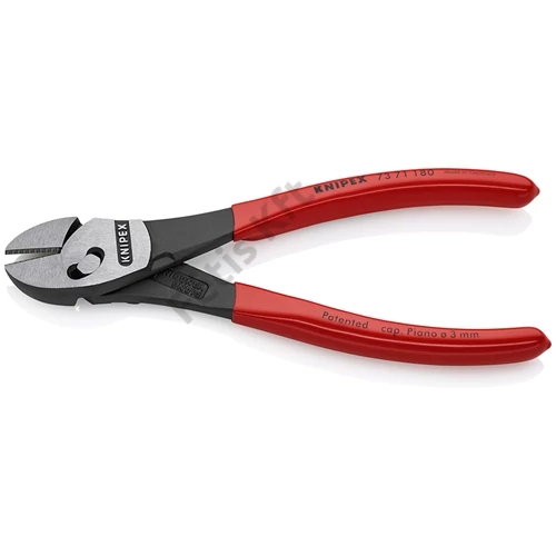 Knipex TwinForce nagy teljesítményű oldalcsípő fogó feketére foszfátozott 180 mm