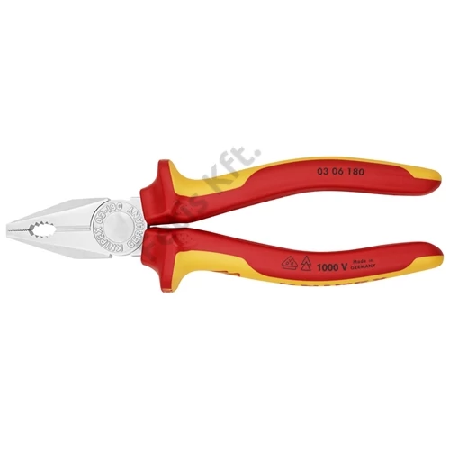 Knipex VDE kombinált fogó 180mm
