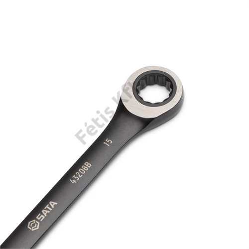 SATA racsnis csillag-villáskulcs készlet 8-19 mm 12 részes Black Edition