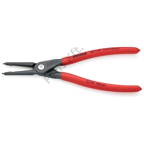 Knipex Precíziós seeger-fogó belső szürkére foszfátozott 225 mm