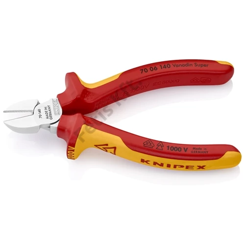 Knipex VDE oldalcsípő fogó 140mm (bliszter)