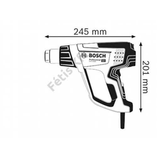 Bosch GHG 23-66 Professional Hőlégfúvó L-Boxx-ban