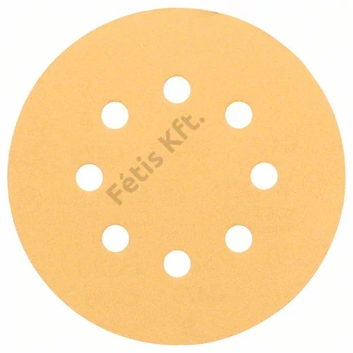 Bosch Expert C470 tépőzáras csiszolópapír, fához&festékhez, 5 db 125 mm, P60,