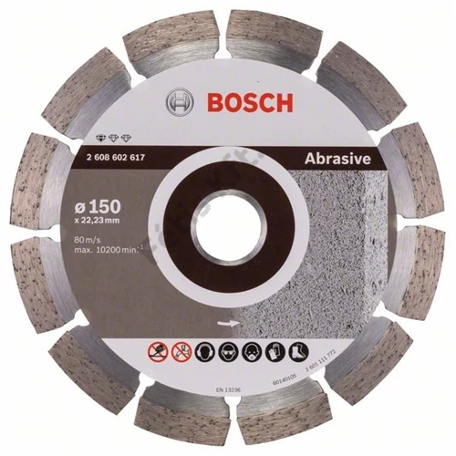 Bosch vágókorong, gyémánt 150x2.0x22.23 mm abrazív