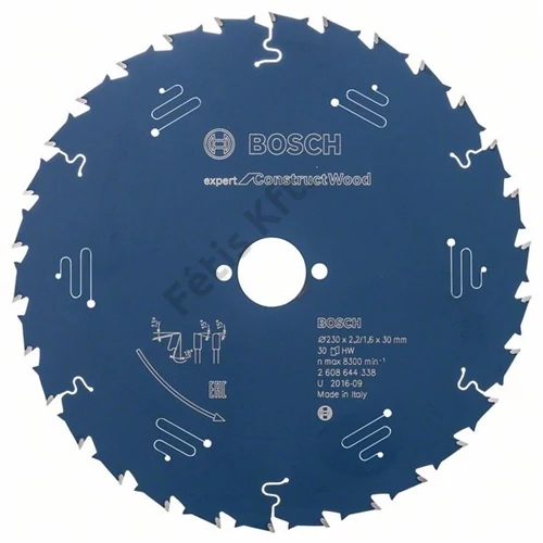 Bosch körfűrészlap 230x30/30 Expert for Construct Wood