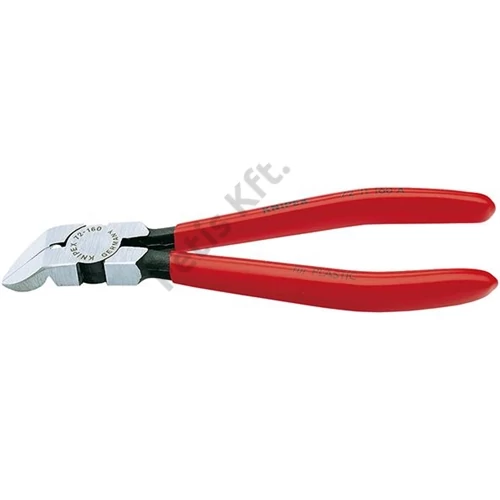 Knipex oldalcsípő fogó, műanyaghoz, hajlított, 160mm (Format katalógus)