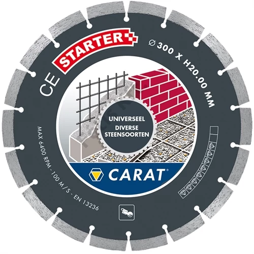 Carat gyémánt vágókorong 400x25.4mm UNIVERZÁLIS