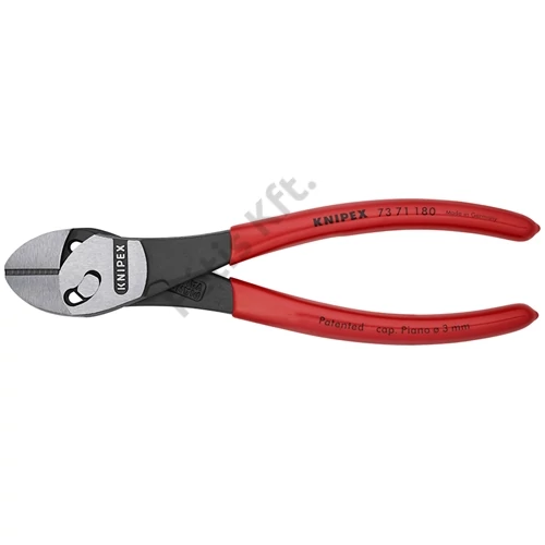Knipex TwinForce nagy teljesítményű oldalcsípő fogó feketére foszfátozott 180 mm