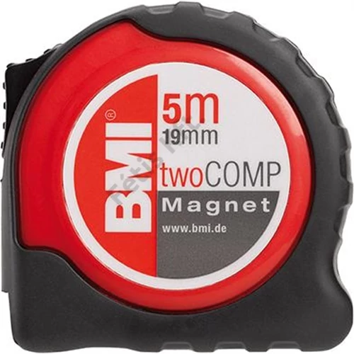 BMI zsebmérőszalag 2 komponensű mágneses 8mx25mm
