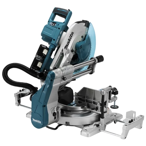 Makita DLS211PT2U 2x18V LXT Li BL AWS 305mm gérvágó dual DXT 2x5.0Ah + dupla töltő