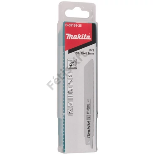 Makita orrfűrészlap fémre L152mm Z18 25db
