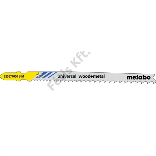 Metabo szúrófűrészlap T345XF BiM 106x1.25mm/2.4-5.0 progressiv (25db)