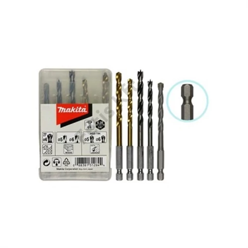Makita Kőzetfúró 2+ készlet 5db 6x100mm
