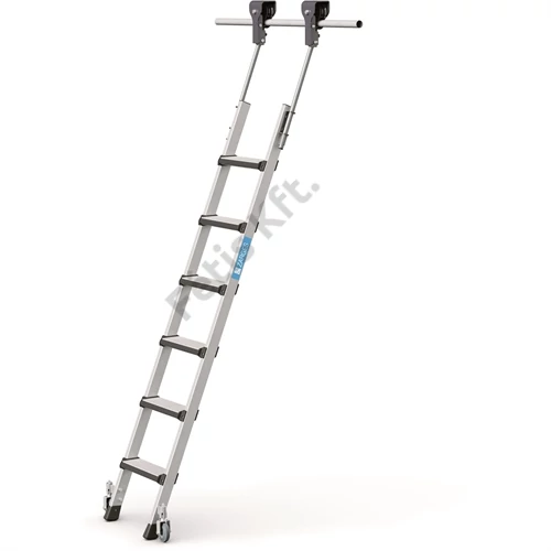 Zarges Csavarozott lépcsős mozgatható polclétra elox 1x6 Comfortstep Trec LH