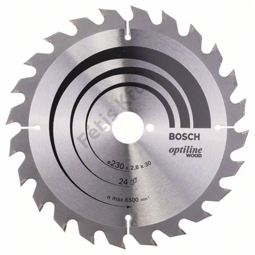 Bosch körfűrészlap 230x30/24 Optiline Wood