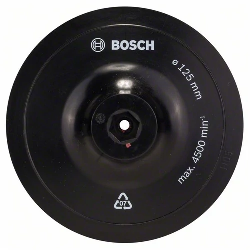 Bosch csiszolótányér 125 mm