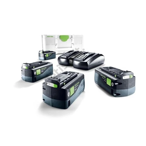 Festool Energia-set SYS 18V 4x5.0/TCL6DUO