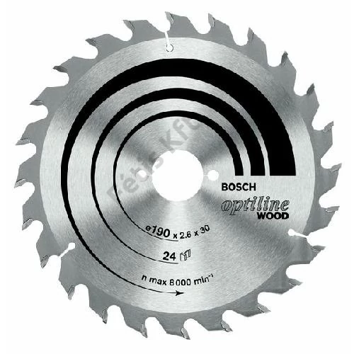 Bosch körfűrészlap 160x20/48 Optiline Wood