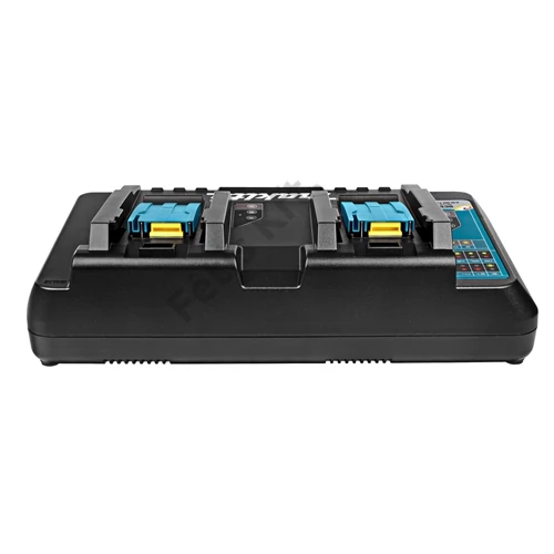 Makita DC18RD akkumulátor töltő 14.4V-18V Li-ion KÉT PORTOS LXT (gyors)