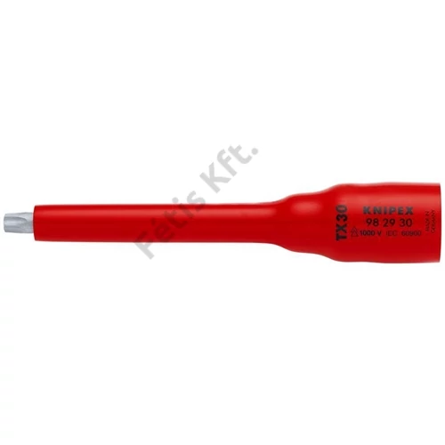 Knipex szigetelt dugókulcs betét 123 mm TX30