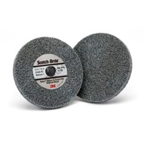 3M Scotch-Brite Roloc Deburr & Finish PRO gyorscsatlakozós préselt tárcsa, 4C MED+, 75 mm x 6 mm