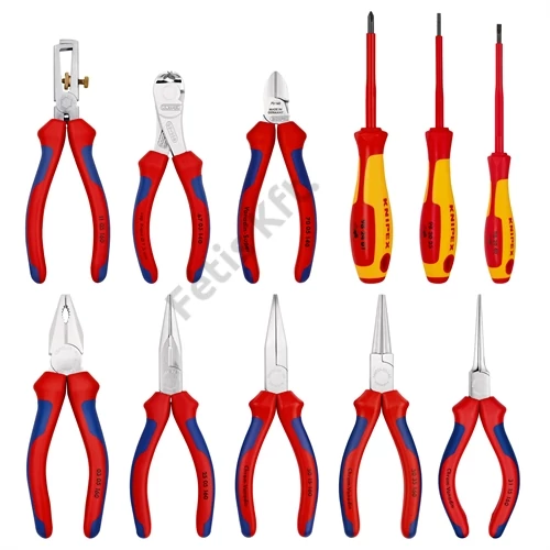 Knipex felgöngyölhető szerszámtáska 11 részes